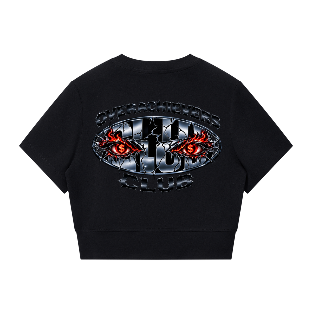 Overachievers Club' Women’s Paneling Full Zip T-Shirt