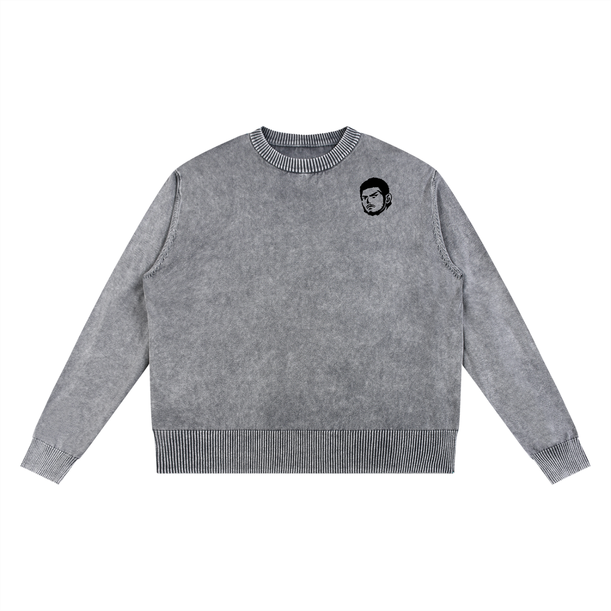 Mineral Wash Oversized Sweater
