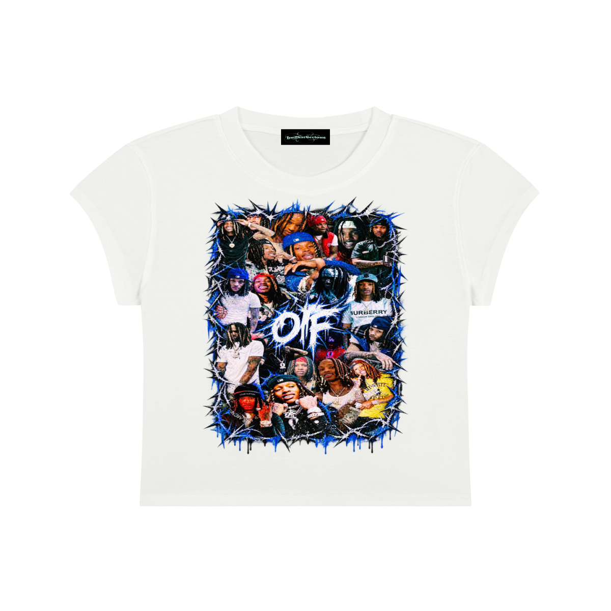 Von' Women's Slim Cropped T-Shirt