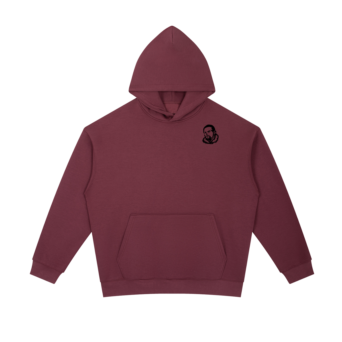 Overachievers Club' High Neck  Zip-Up Hoodie, Sweatpant & Sweatshirt Fit