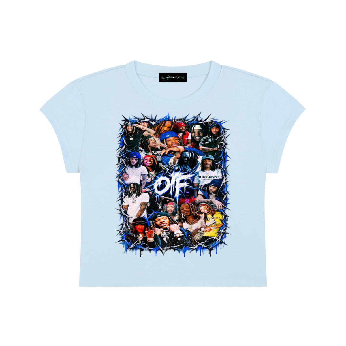 Von' Women's Slim Cropped T-Shirt