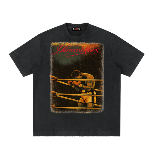 Heavyweight Vintage Washed Frayed T-Shirt
