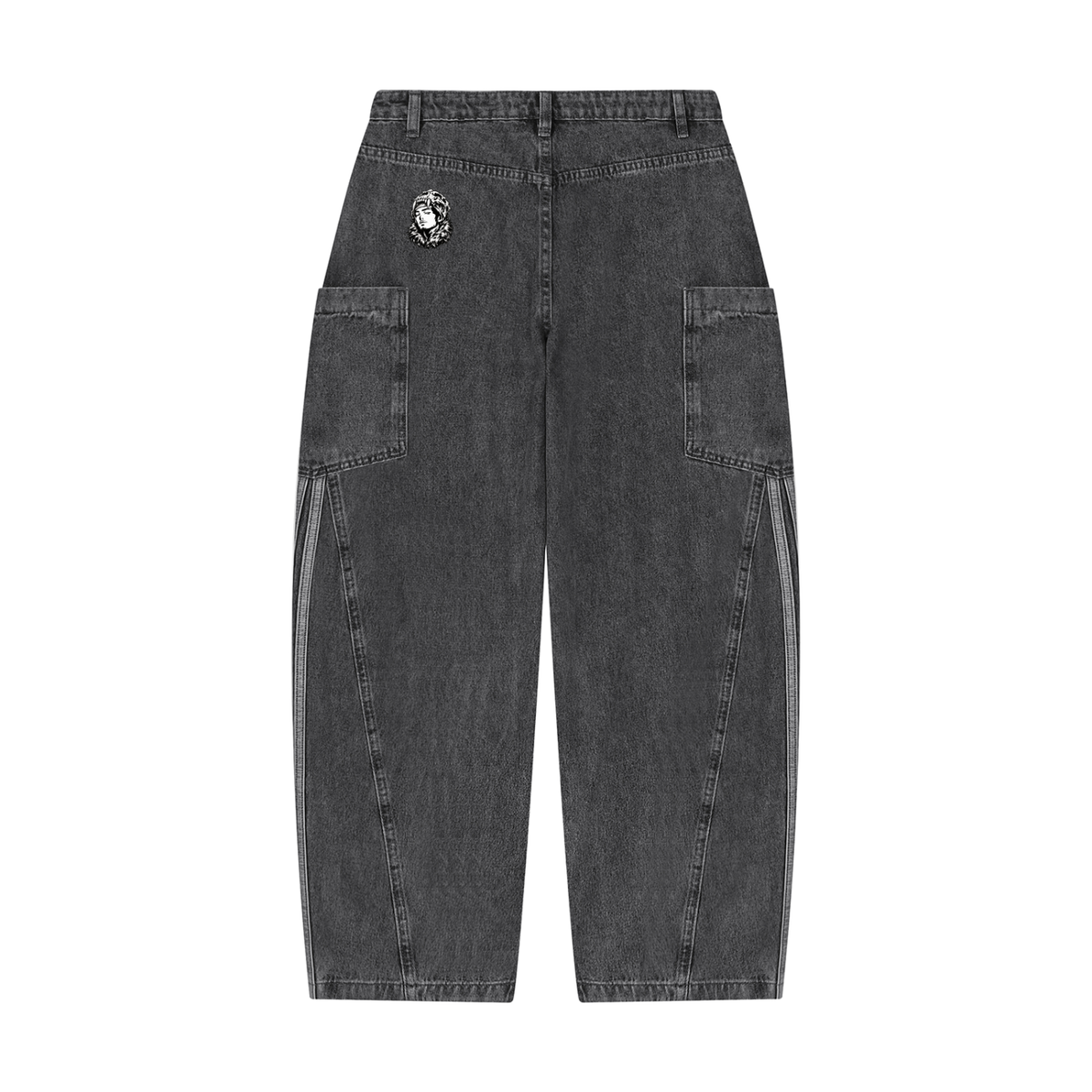 Women's Vintage Wash Barrel Jeans