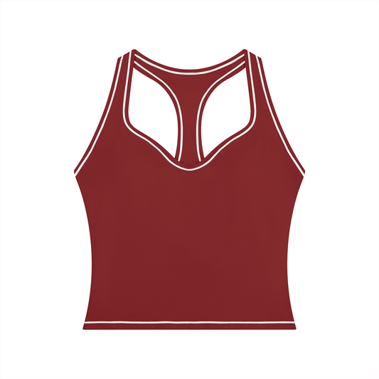 Women’s Topstitching Yoga Tank Top, Leggings & Pants Fit