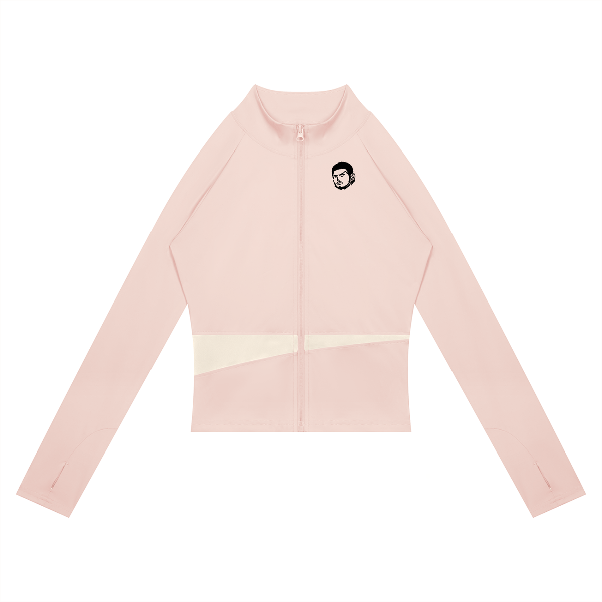 Women's Panelled Long Sleeve Yoga T-Shirt, Jacket & Leggings Fit