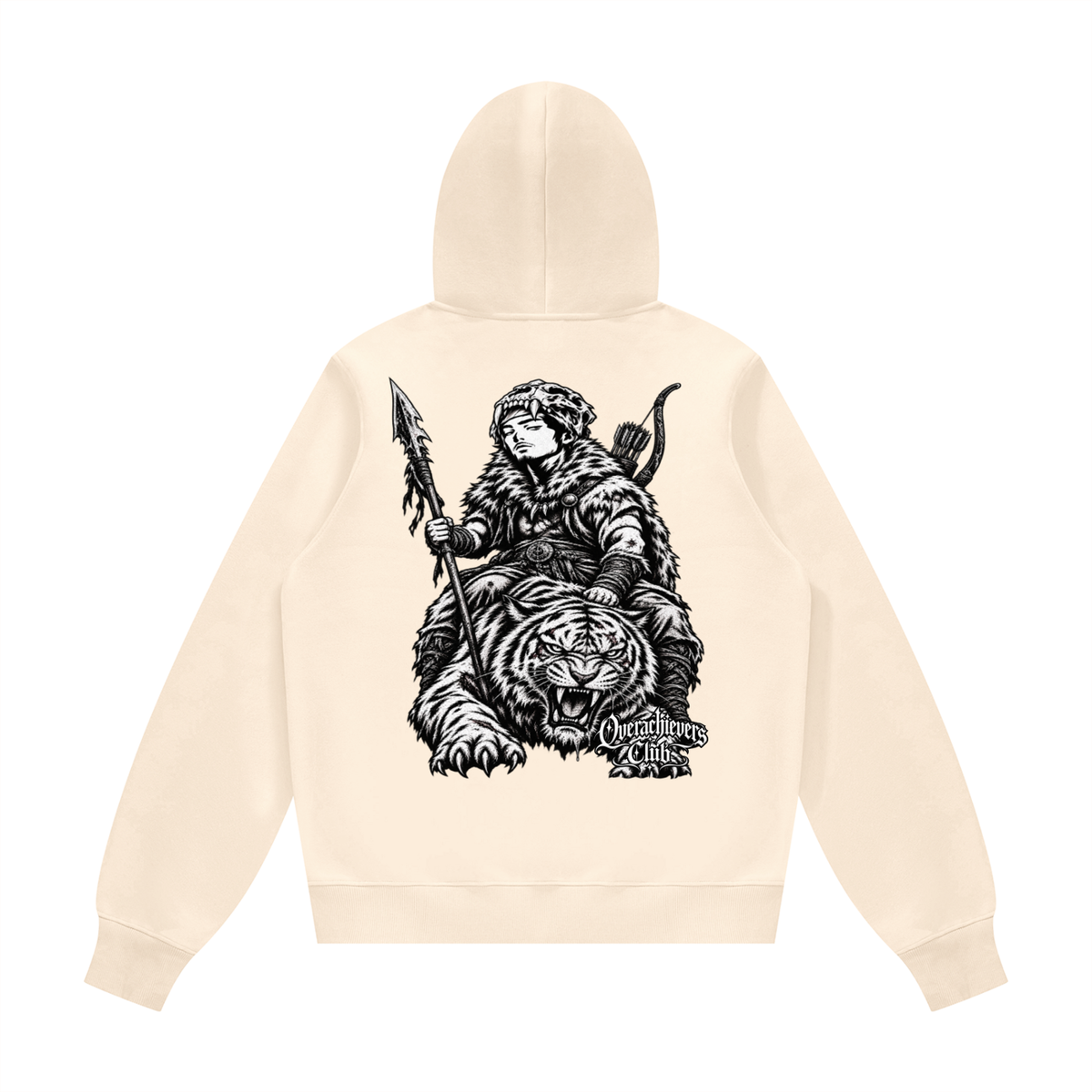 Overachievers Club' Oversized Fleece Boxy Hoodie, Sweatshirt, Sweatpant & Shorts Fit