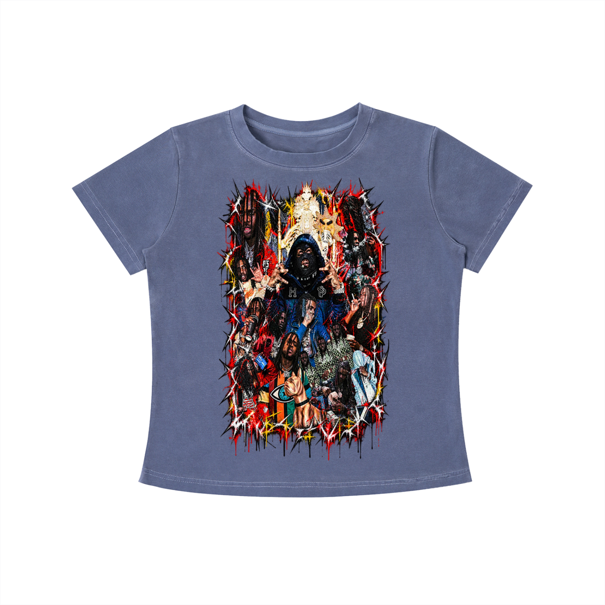Sosa' Vintage Wash Slim T-shirt