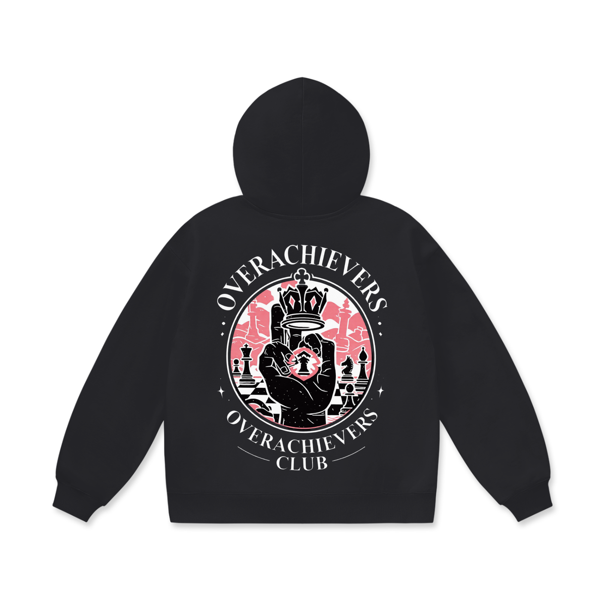 Overachievers Club' Fleece Shorts, Sweatshirt & Hoodie Fit