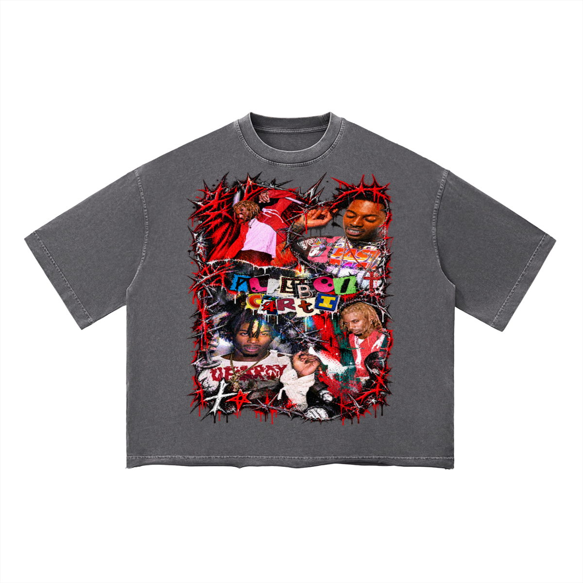 Carti' Vintage Wash Boxy T-Shirt