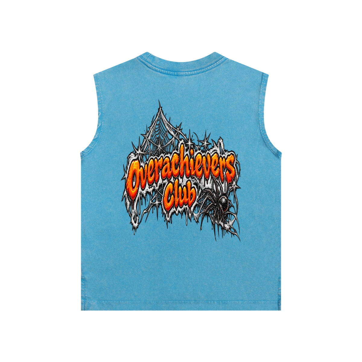 Overachievers Club' Snow Washed Kids' Tank Top & Shorts