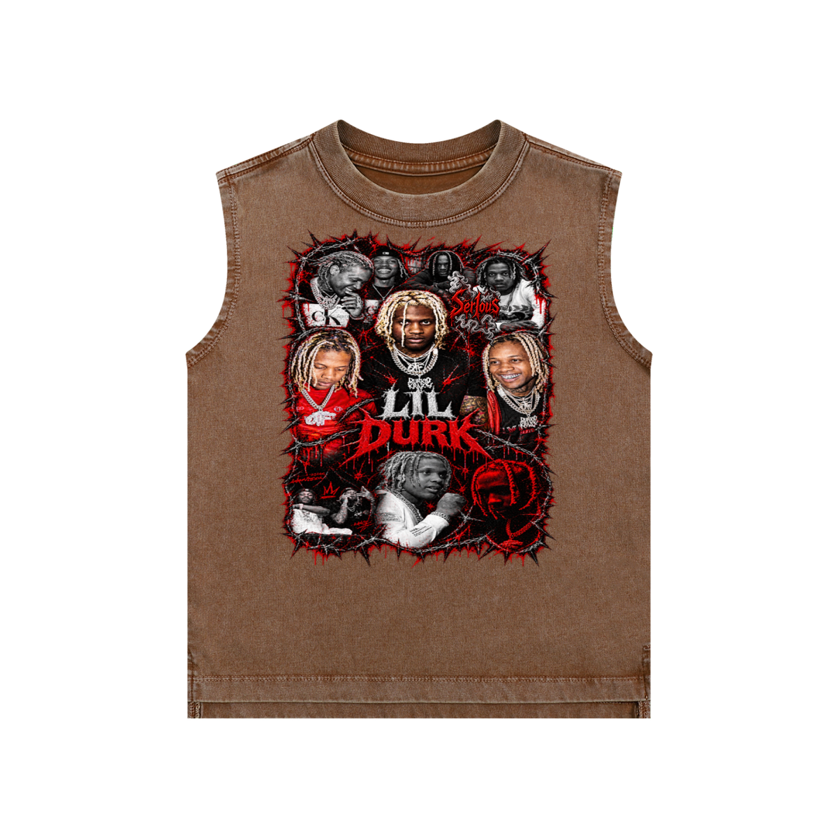 Durk' Snow Washed Kids' Tank Top