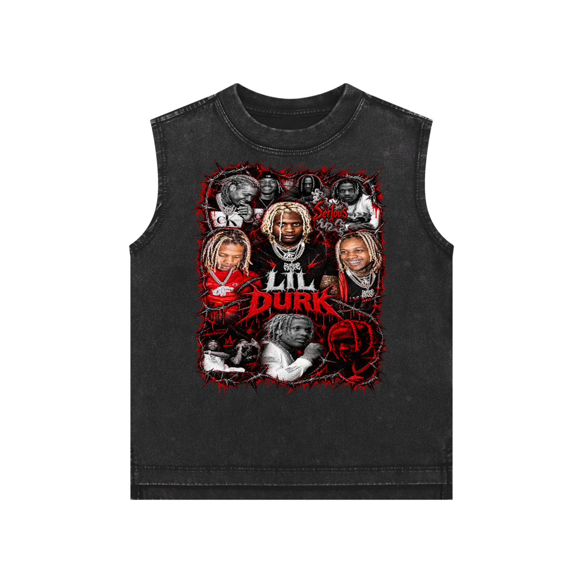 Durk' Snow Washed Kids' Tank Top