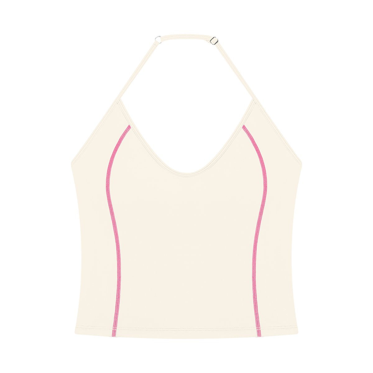 Women's Halter Neck Yoga Tank Top & Shorts Fit