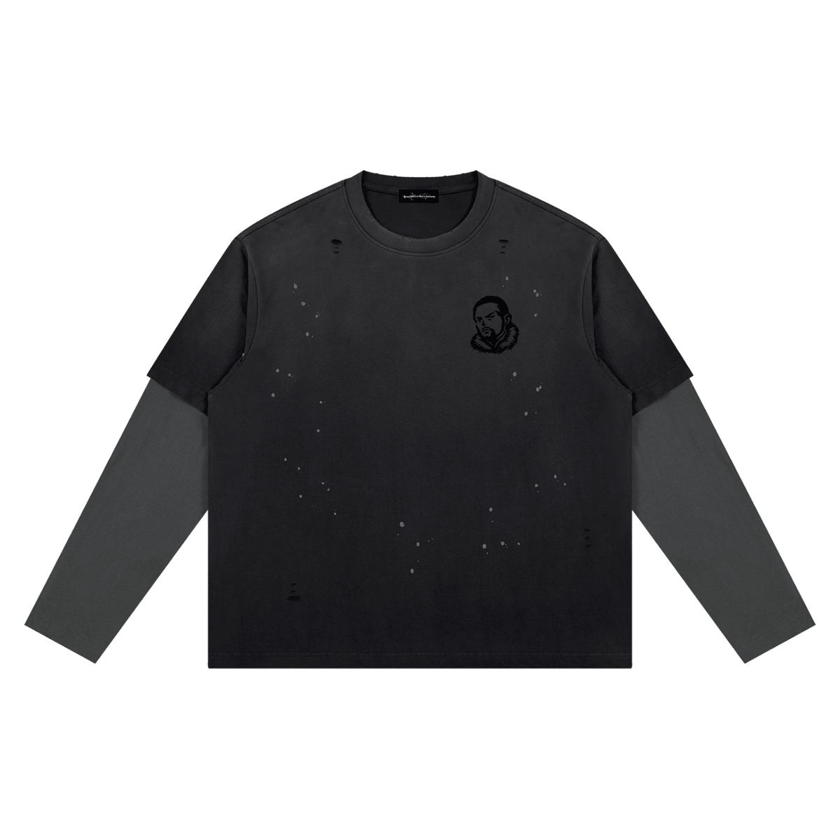 Overachievers Club' Vintage Wash Distressed Layer T-Shirt - ImThatSerious