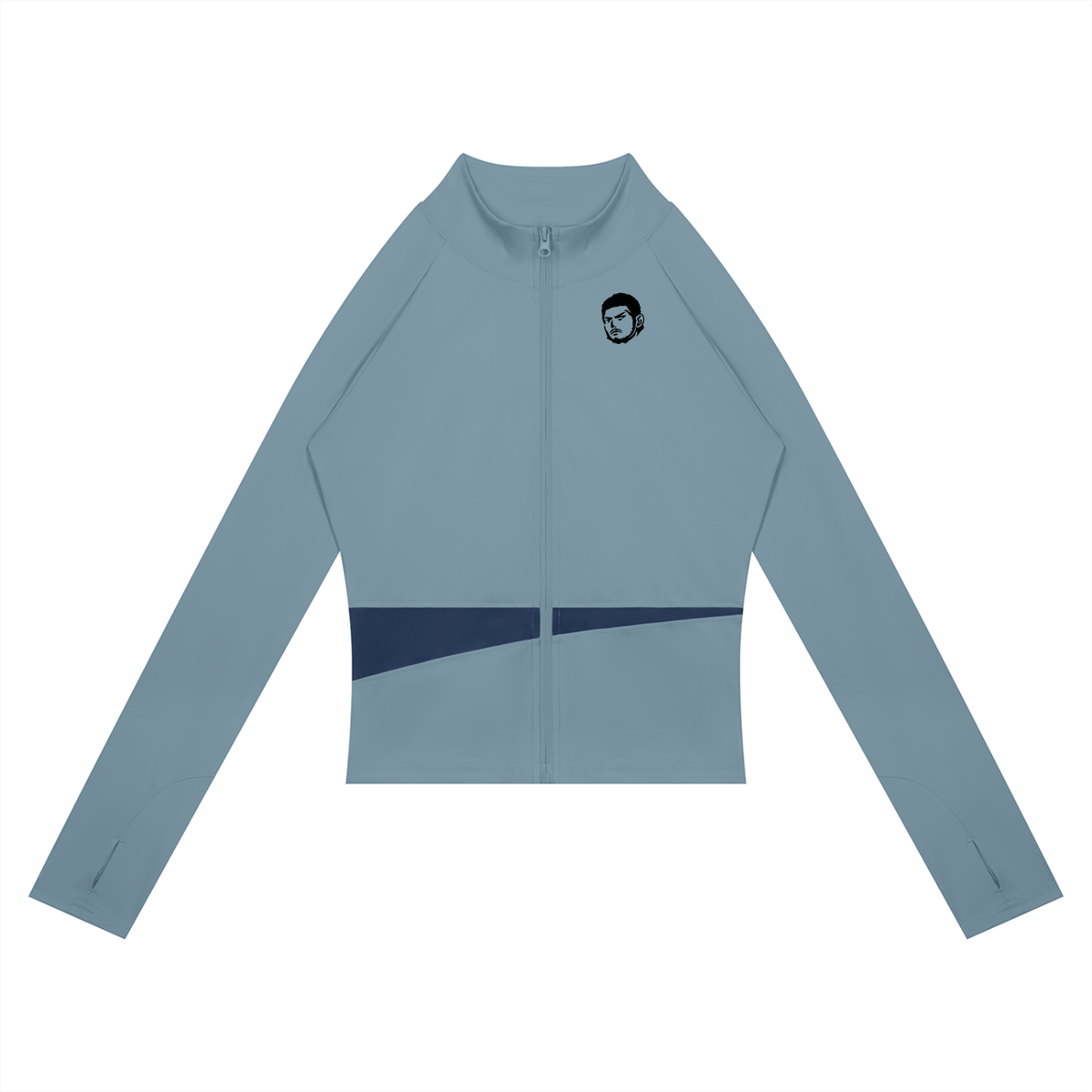 Women's Panelled Long Sleeve Yoga T-Shirt, Jacket & Leggings Fit