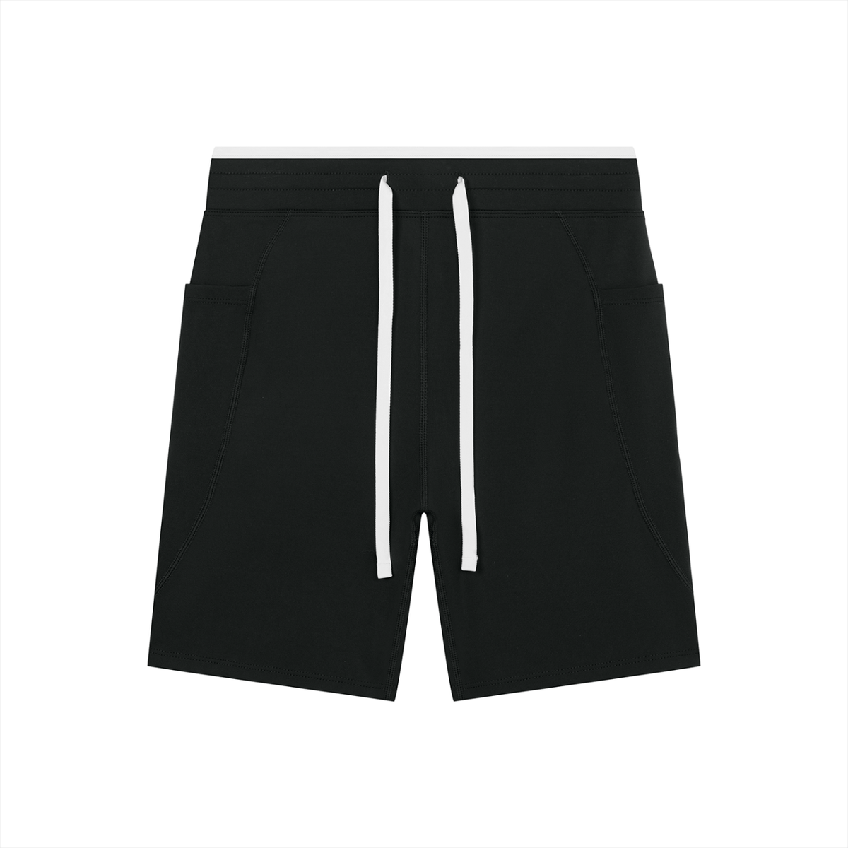 Women's High Rise Color Block Yoga Shorts & Bra Fit