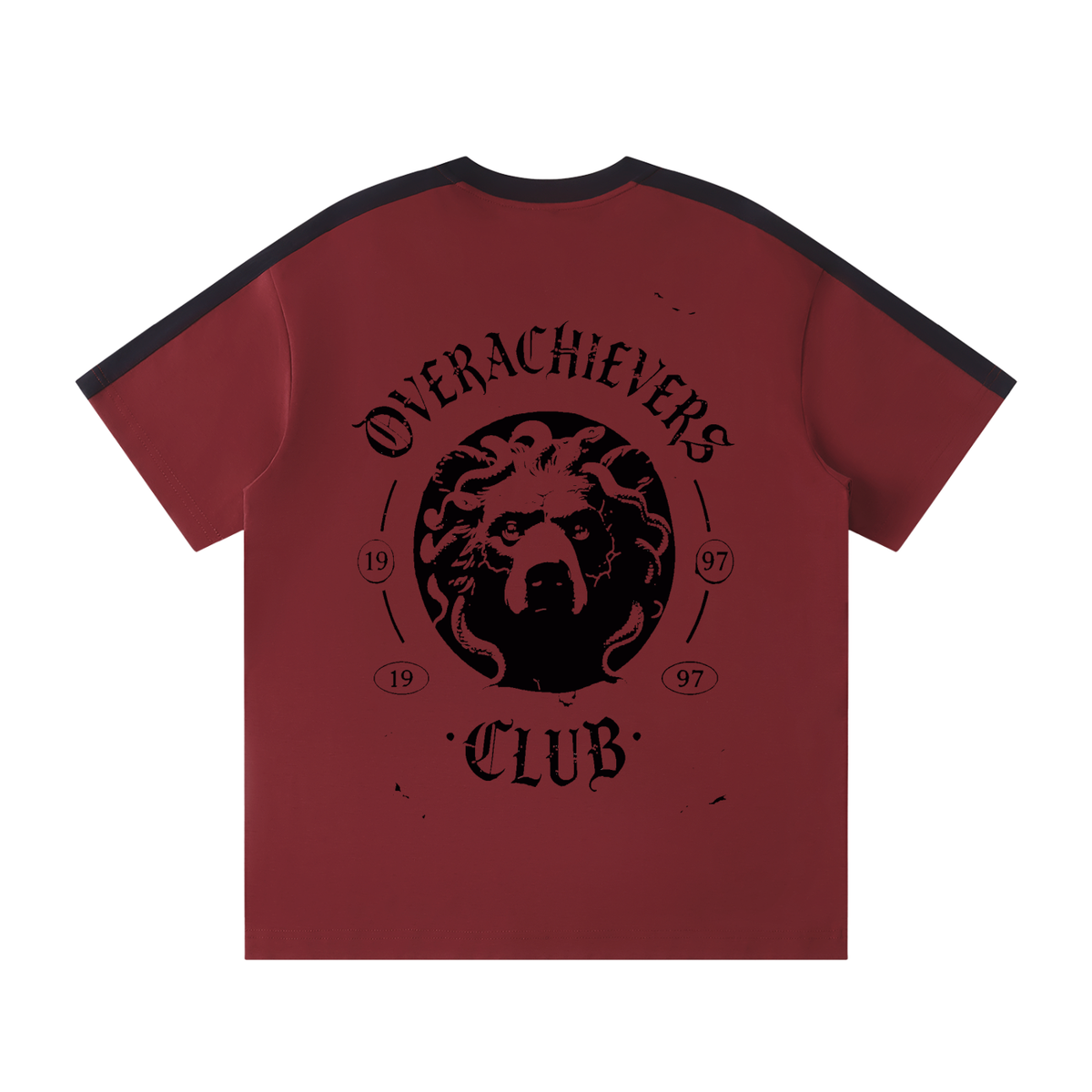 Overachievers Club' Colorblock Striped T-Shirt