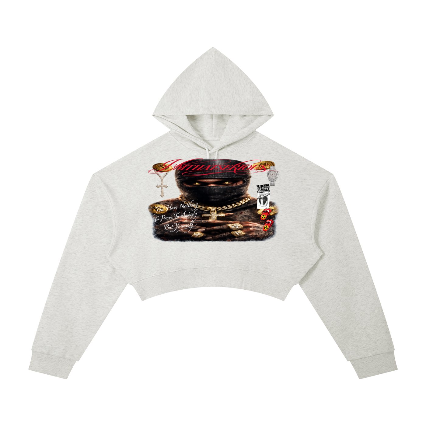 Essential Cropped Hoodie