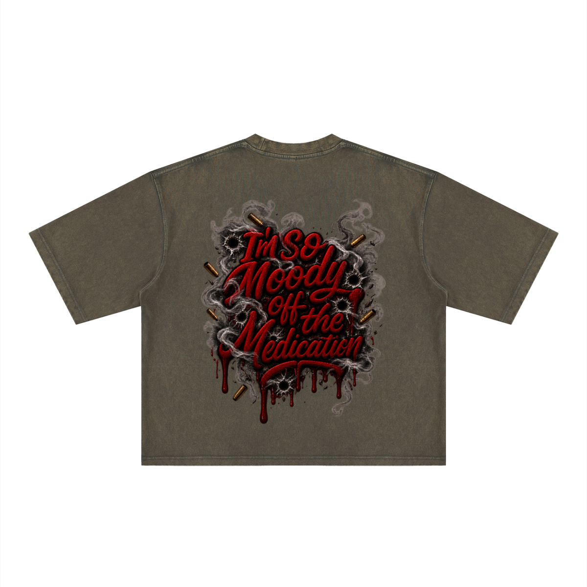 Durk' Mineral Wash Boxy T-Shirt