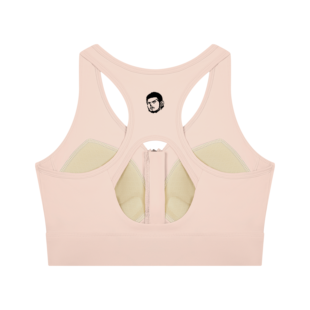 Women’s Cropped Zip Yoga Sports Bra