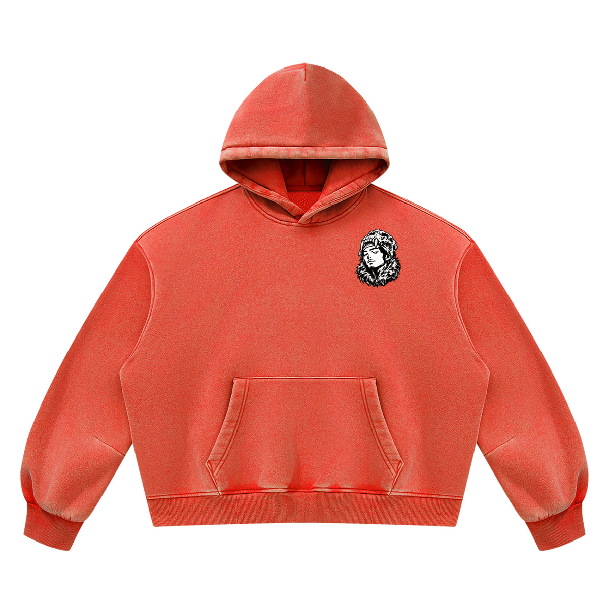 Overachievers Club' Vintage Wash Boxy Fleece Hoodie & Sweatpant