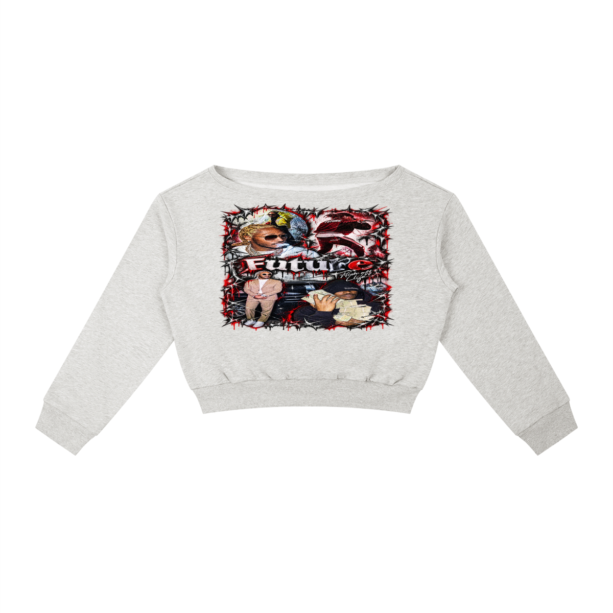 Future' Women's Off-Shoulder Sweatshirt