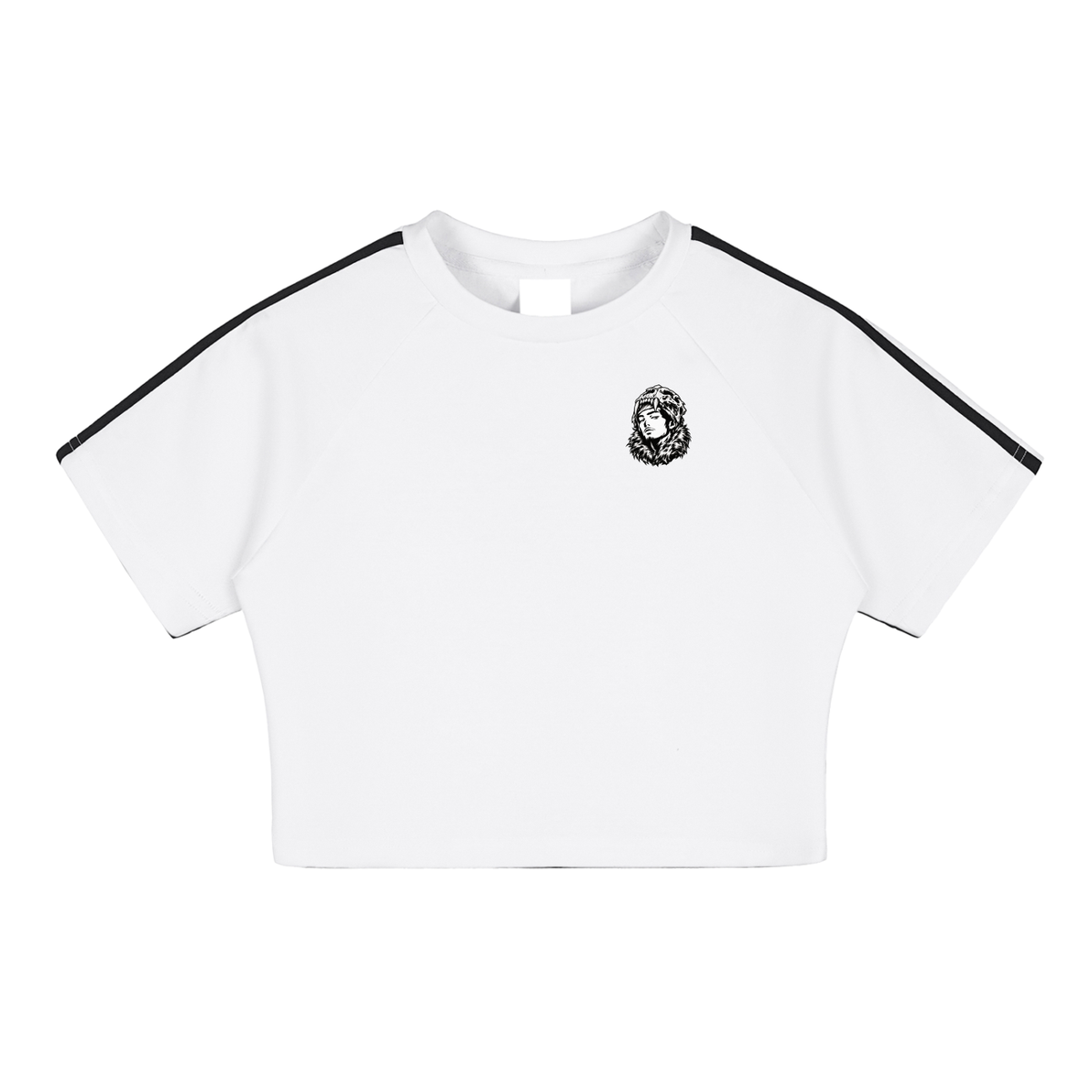Overachievers Club' Taped Crop Top & Skirt