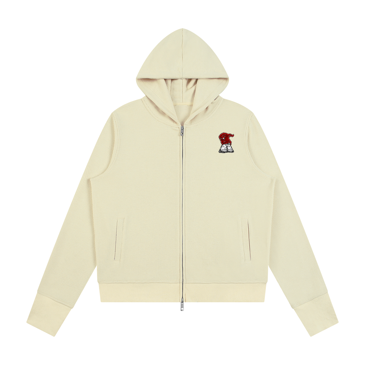 Overachievers Club' Women's Waffle Full Zip Hoodie