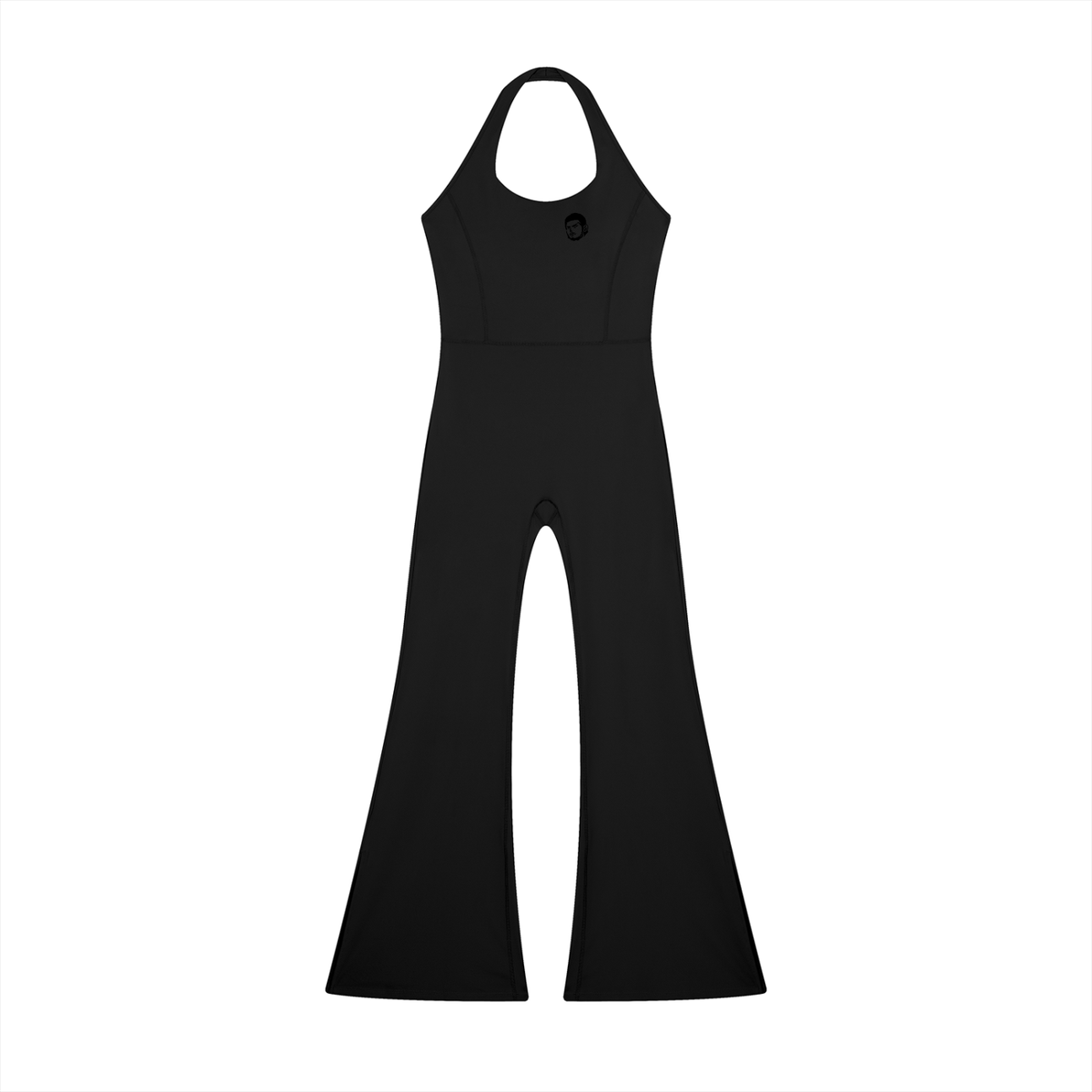 Overachievers Club' Women’s Halter Flared Jumpsuit