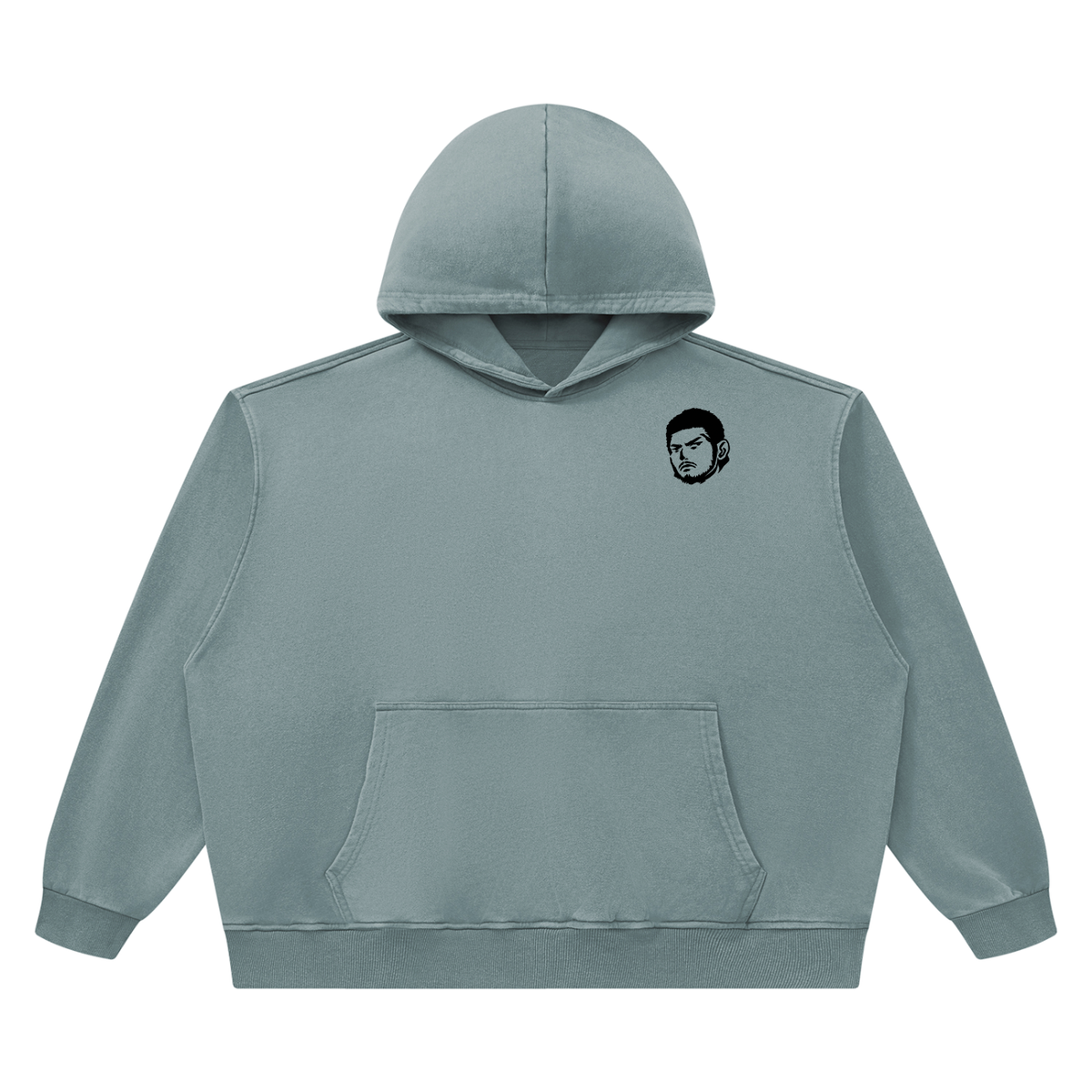 Overachievers Club' Vintage Wash Boxy Hoodie & Sweatpant