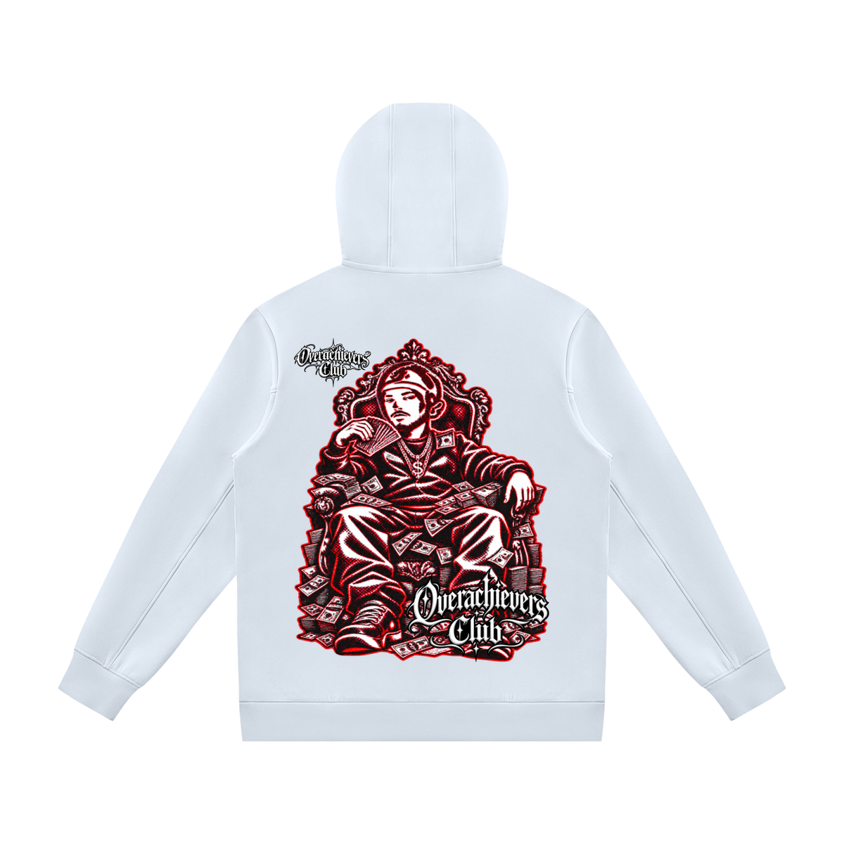 Overachievers Club' Full Zip Hoodie