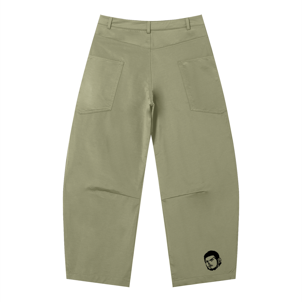 Men's Barrel Leg Pants