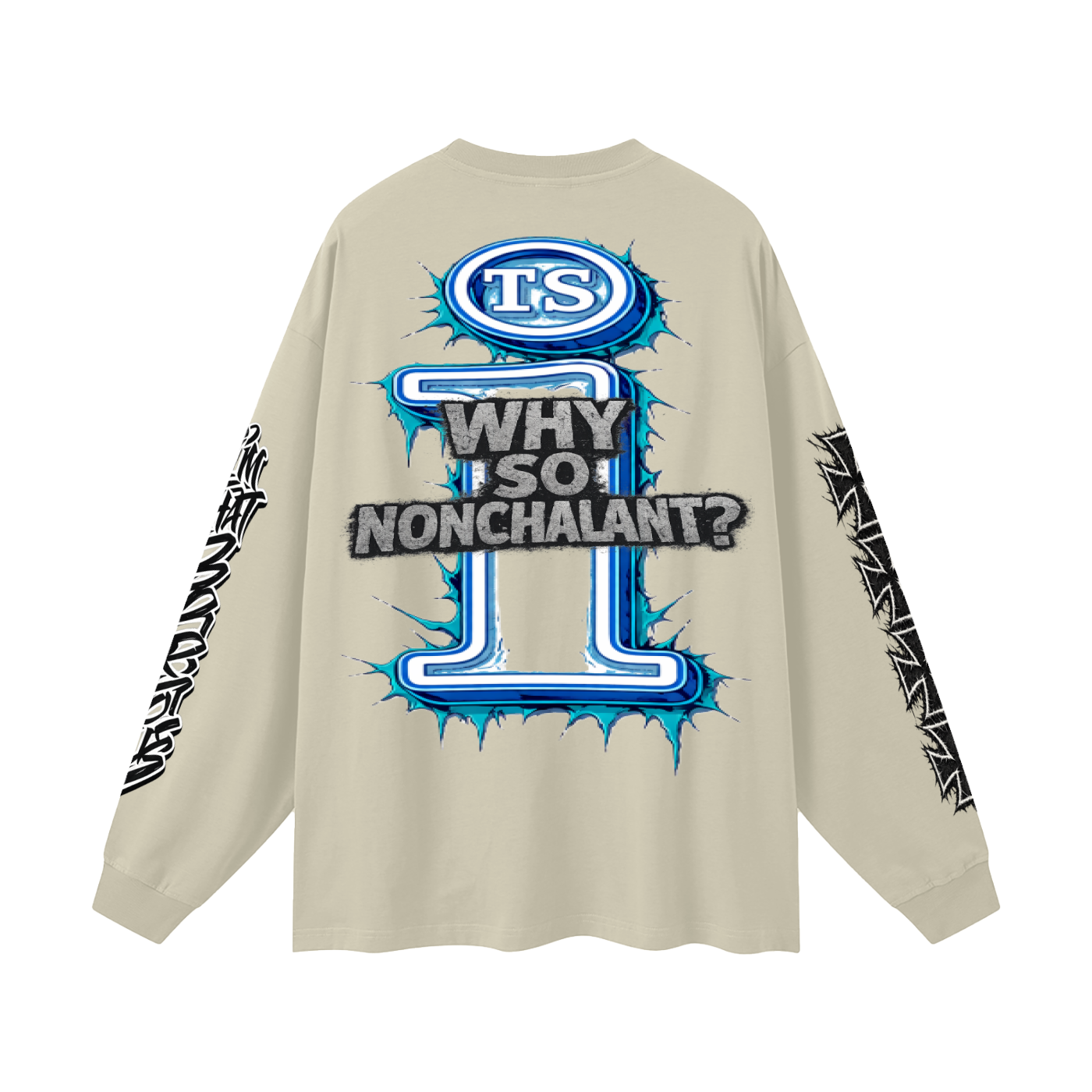 Oversized Unisex Long Sleeve T-Shirt