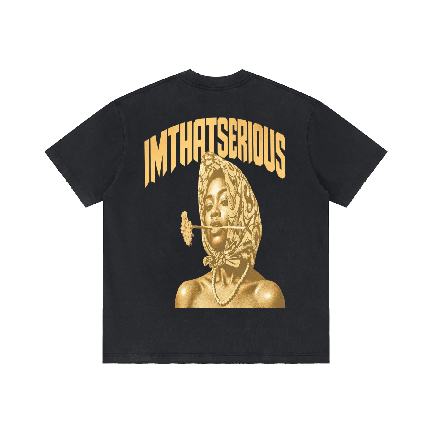 Unisex Vintage Wash Distressed T-Shirt