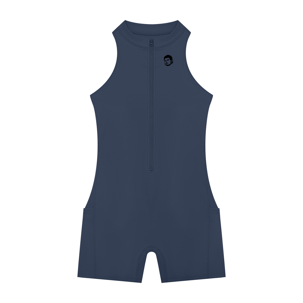 Women’s Quarter-Zip Yoga Romper