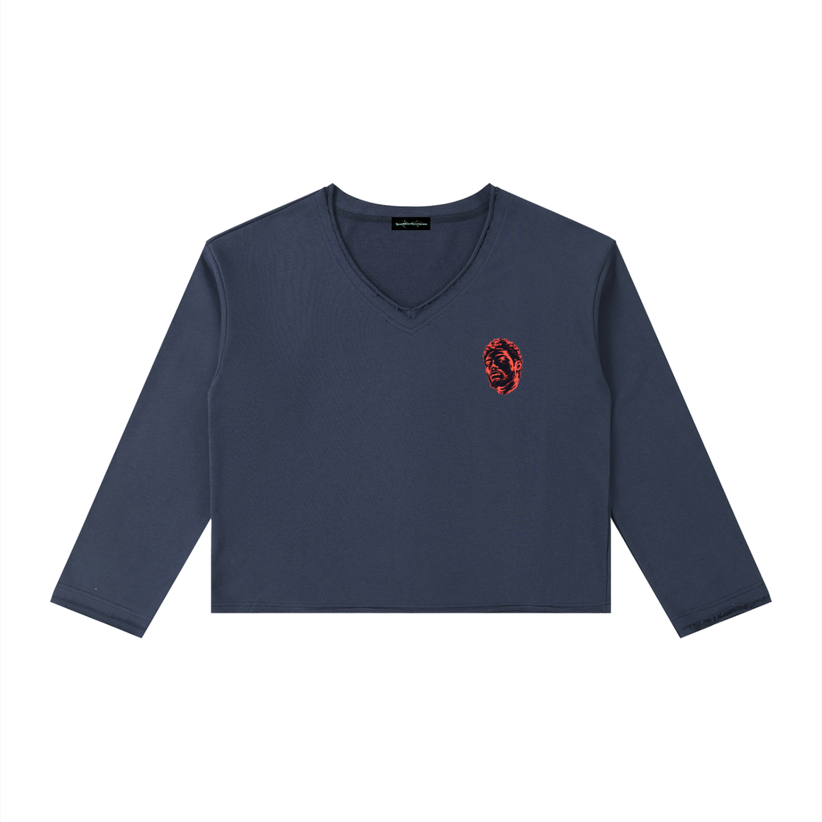 Overachievers Club' Women's Raw Hem Long Sleeve T-Shirt & Sweatpant