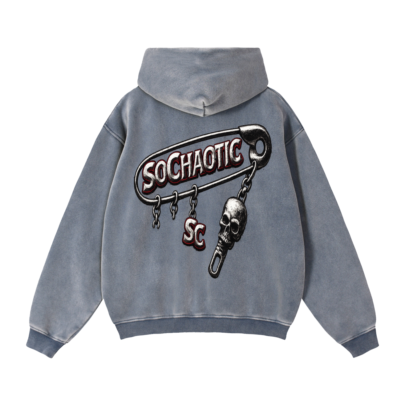 SoChaotic' Zip Fleece Hoodie