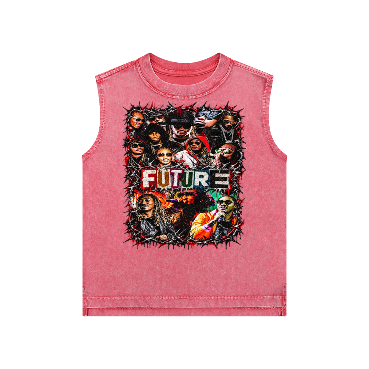 Future' Snow Washed Kids' Tank Top