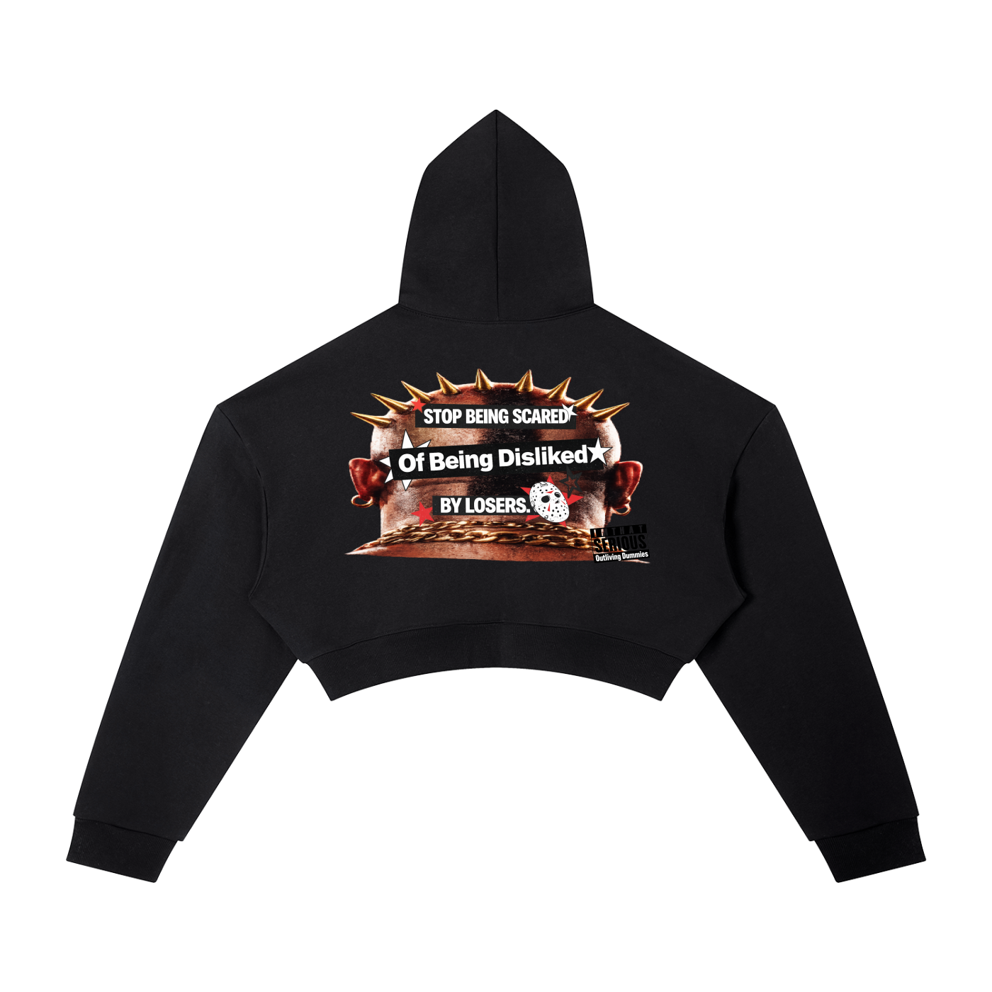 Essential Cropped Hoodie