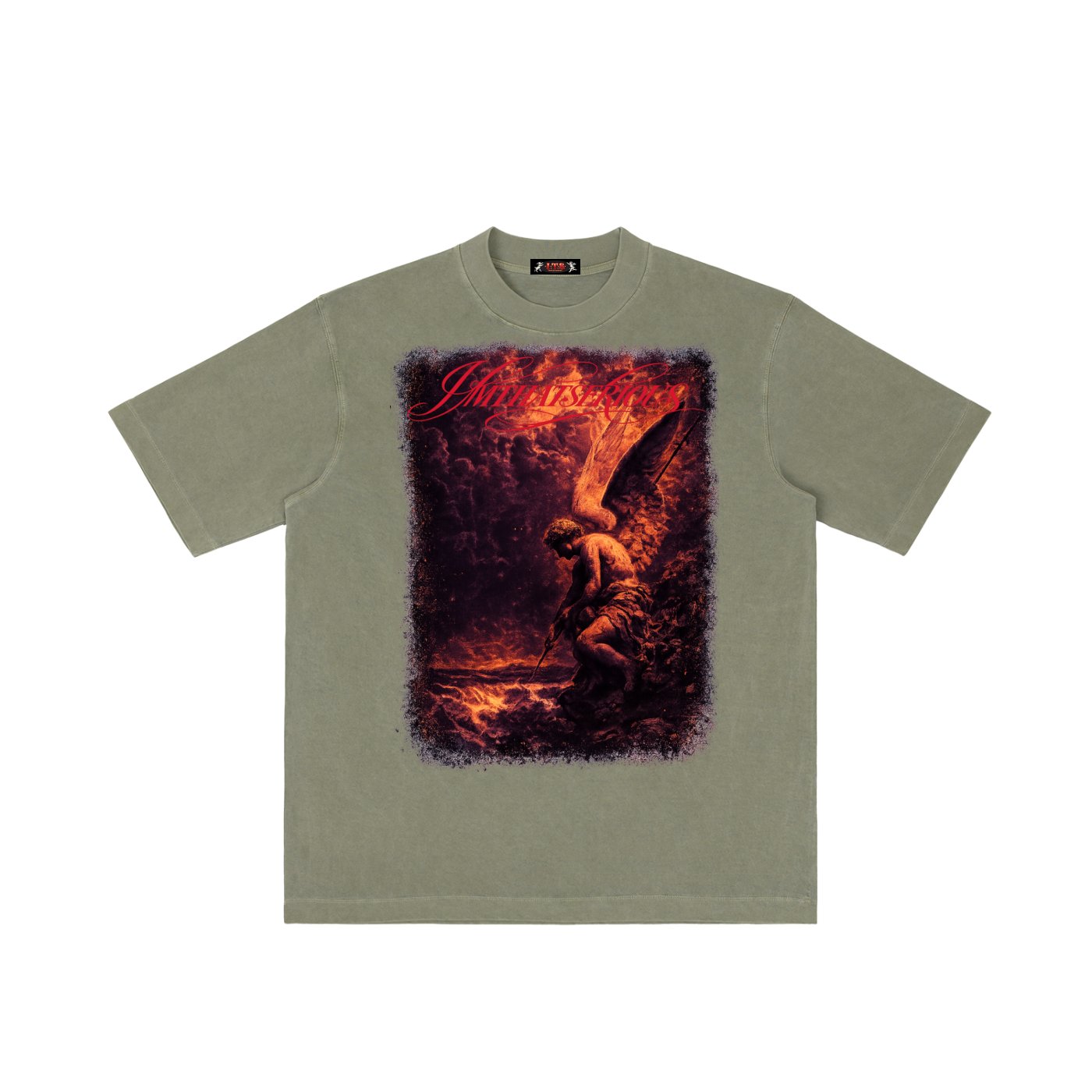 Vintage Wash Drop Shoulder T-shirt