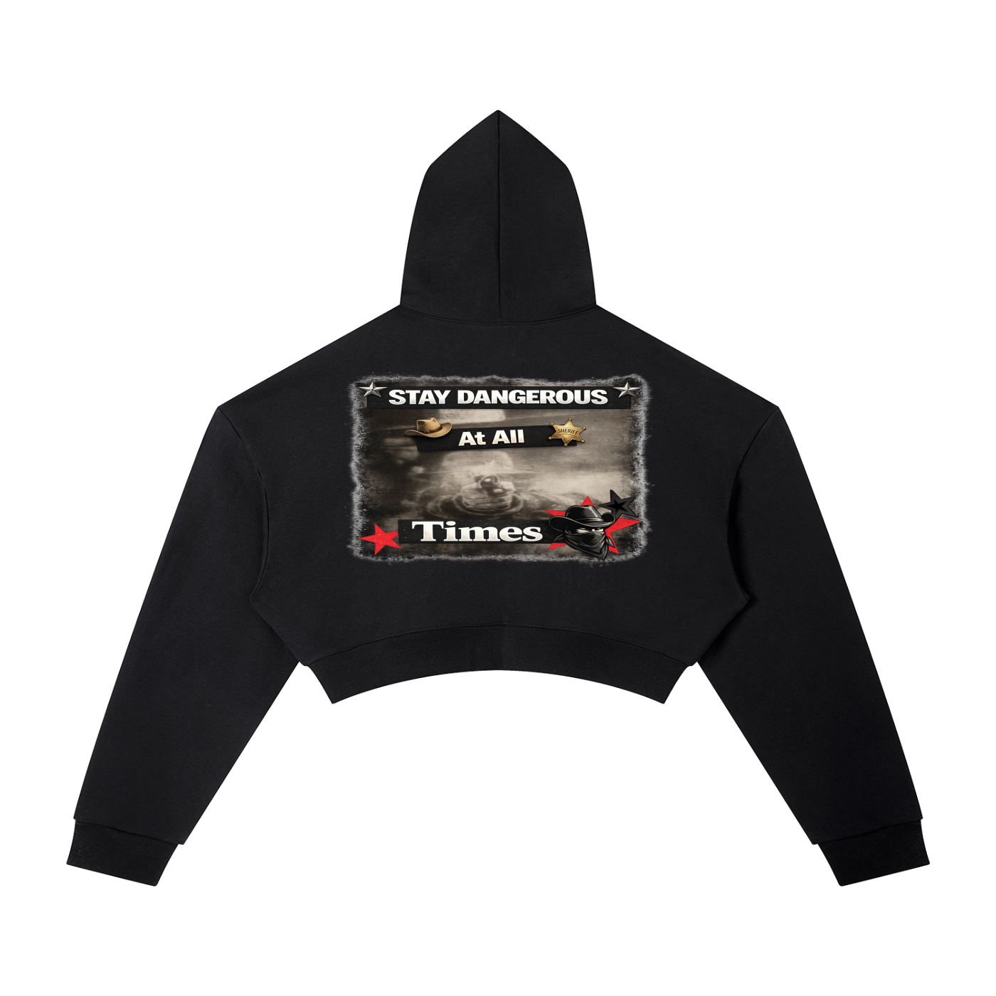 Essential Cropped Hoodie