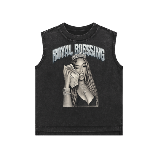 Royal’ Snow Washed Kids' Tank Top
