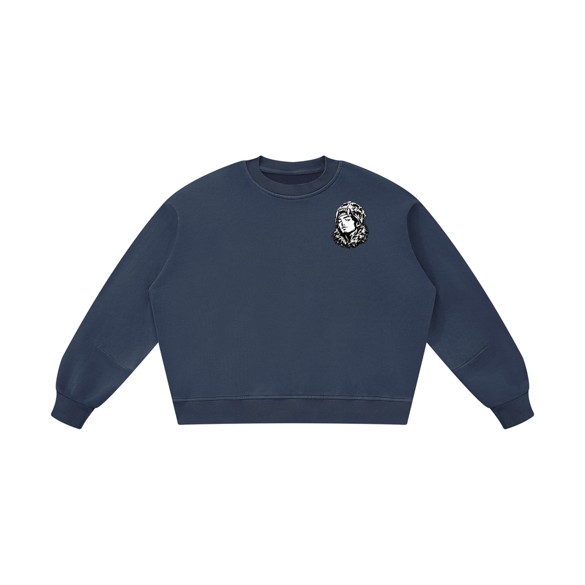 Overachievers Club' Boxy Vintage Washed Hoodie, Sweatpant & Sweatshirt Fit