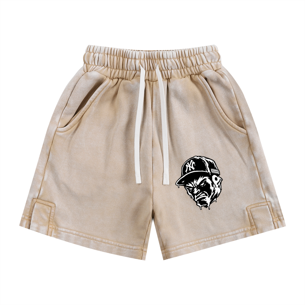 Serious1' Snow Washed Kids' T-Shirt & Shorts Fit