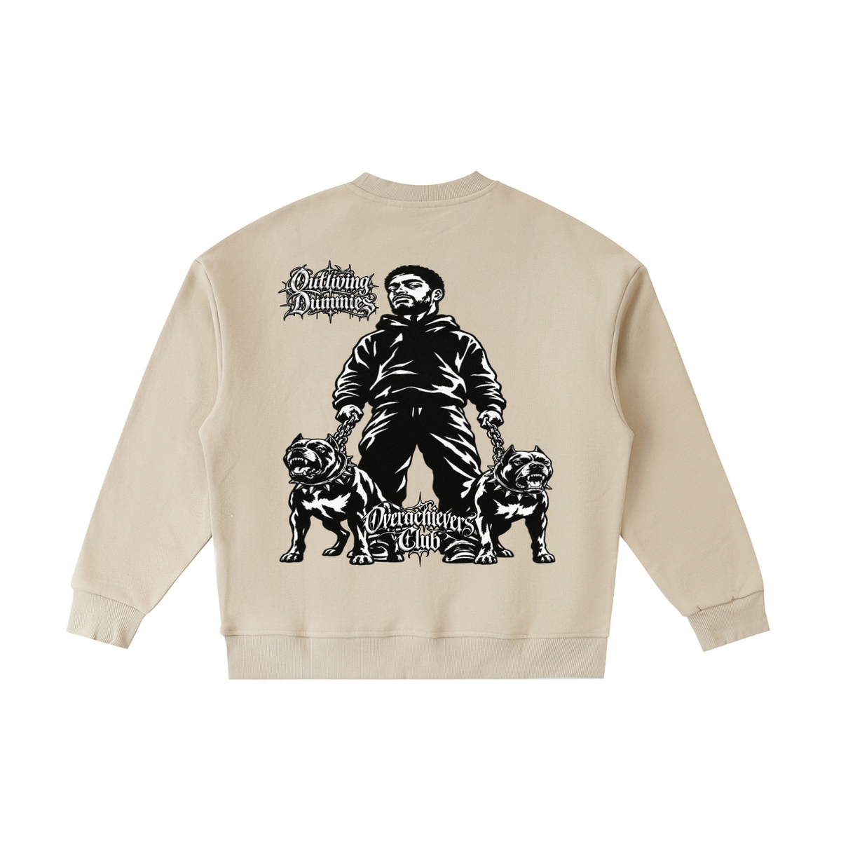 Overachievers Club' Fleece Kids' Crewneck Sweatshirt