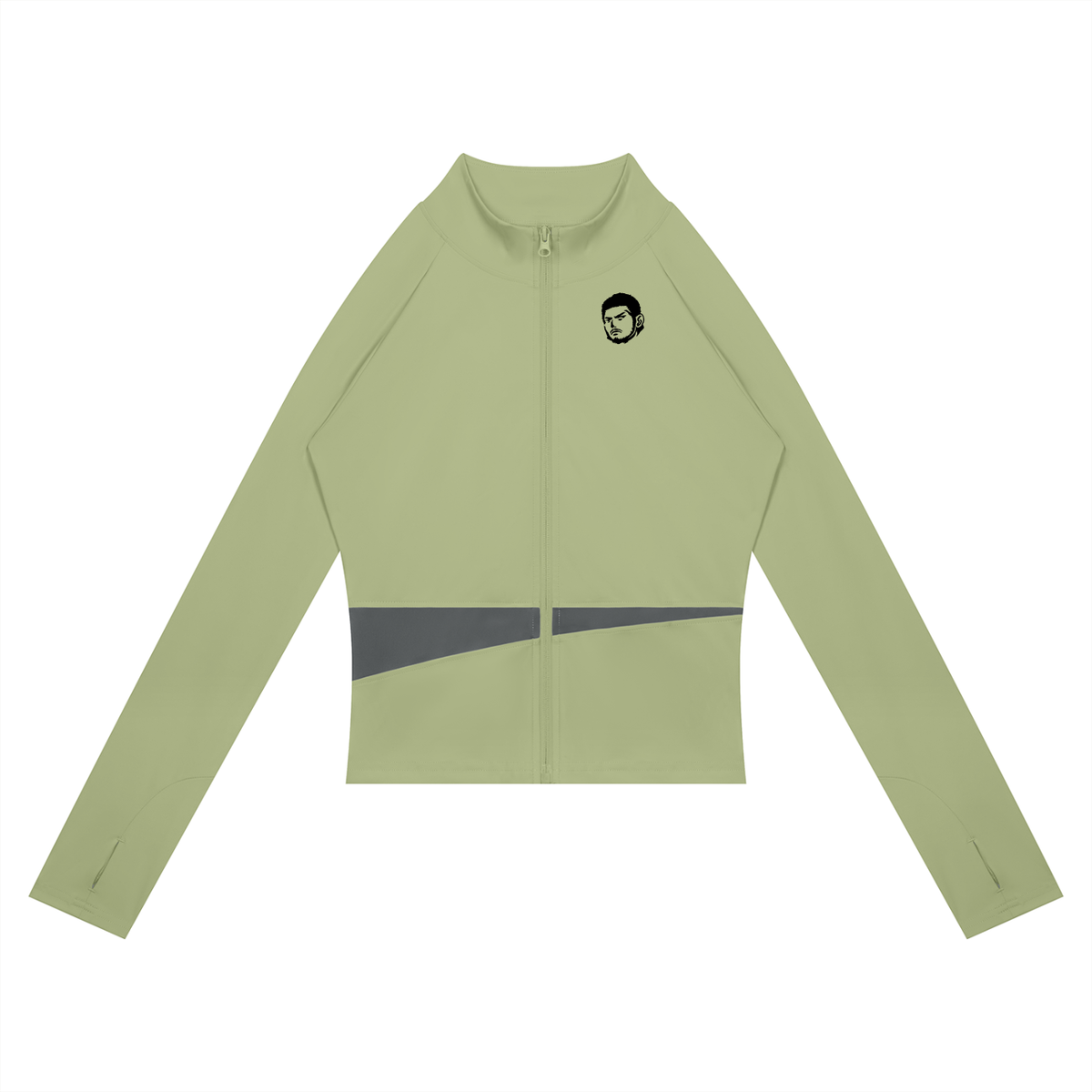 Women's Panelled Long Sleeve Yoga T-Shirt, Jacket & Leggings Fit