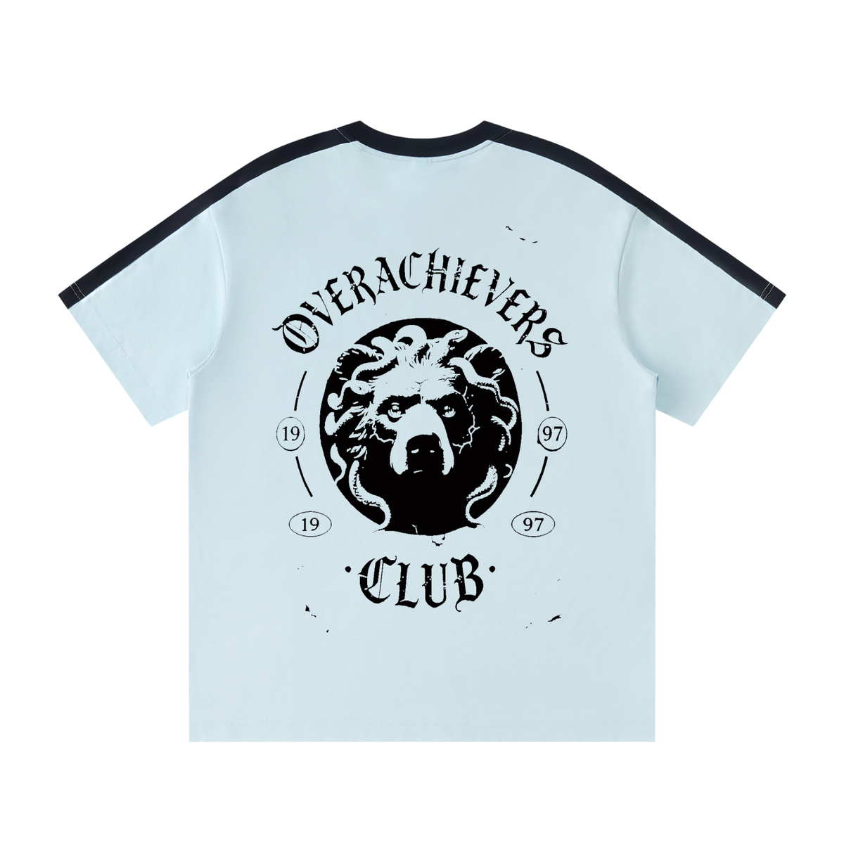 Overachievers Club' Colorblock Striped T-Shirt