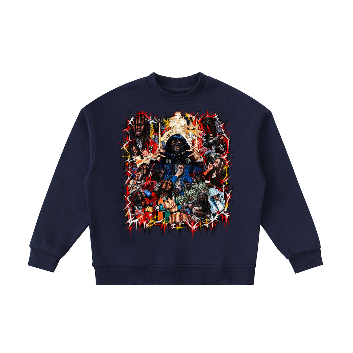 Sosa' Fleece Kids' Crewneck Sweatshirt