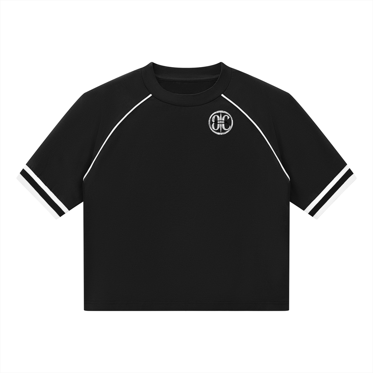 Overachievers Club' Women’s Raglan Ribbed T-Shirt