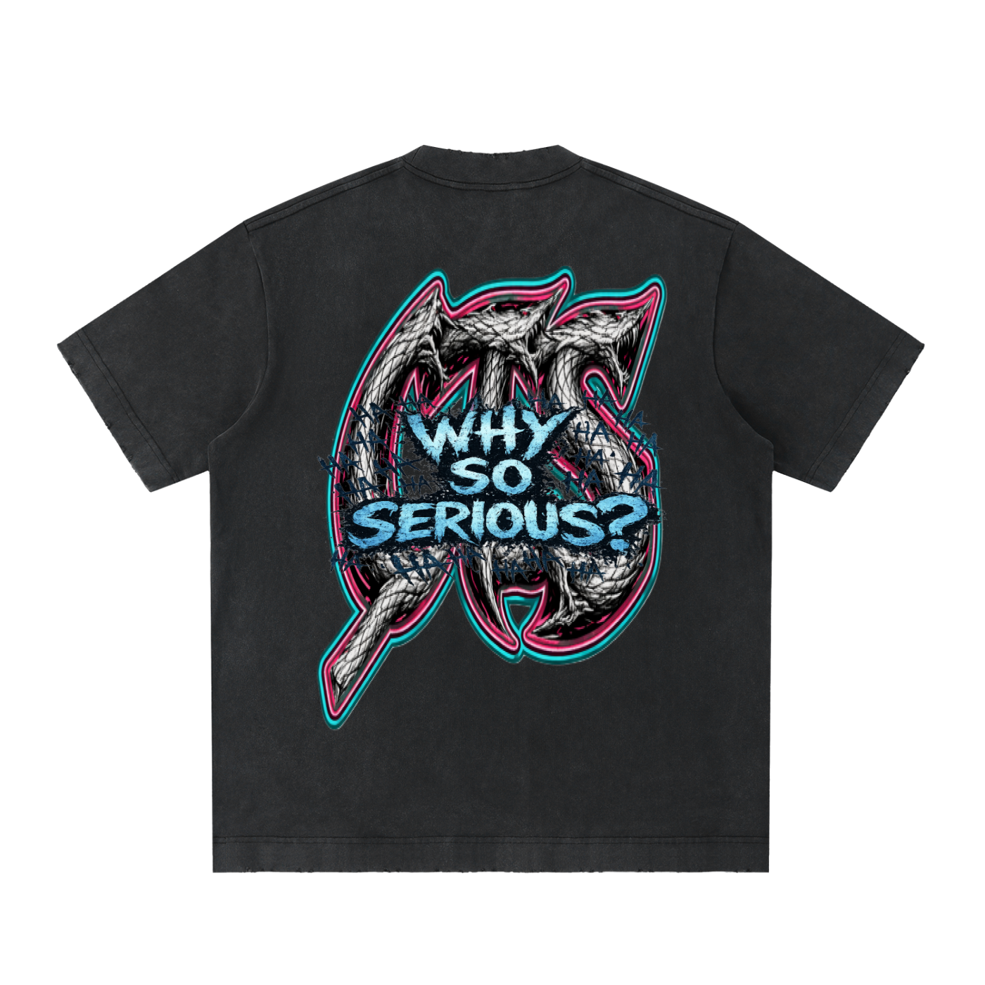 Heavyweight Vintage Washed Frayed T-Shirt
